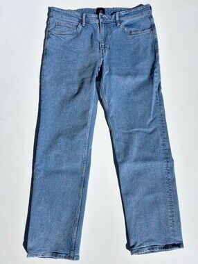 (34x32) H&M Light Denim Blue Regular Fit Men's Jeans (Like New)